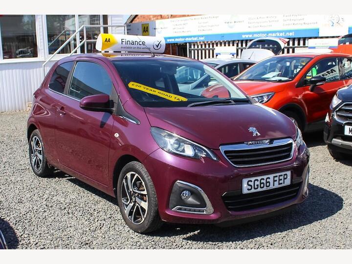 Peugeot 108 1.2 PureTech Allure Euro 6 3dr Peugeot 108 1.2 PureTech Allure Euro 6 3dr
