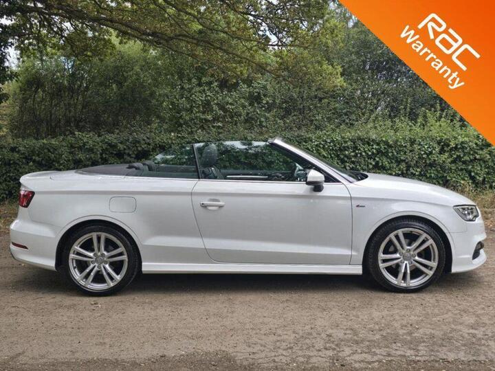 Audi A3 CABRIOLET 1.4 TFSI CoD S Line Euro 6 (s/s) 2dr (Nav)