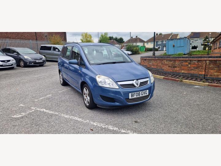 Vauxhall Zafira 1.6 Exclusiv Euro 4 5dr Vauxhall Zafira 1.6 Exclusiv Euro 4 5dr