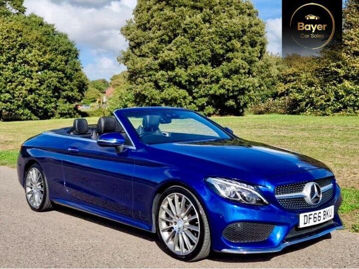 Mercedes-Benz C CLASS 2.1 C220d AMG Line Cabriolet G-Tronic+ Euro 6 (s/s) 2dr