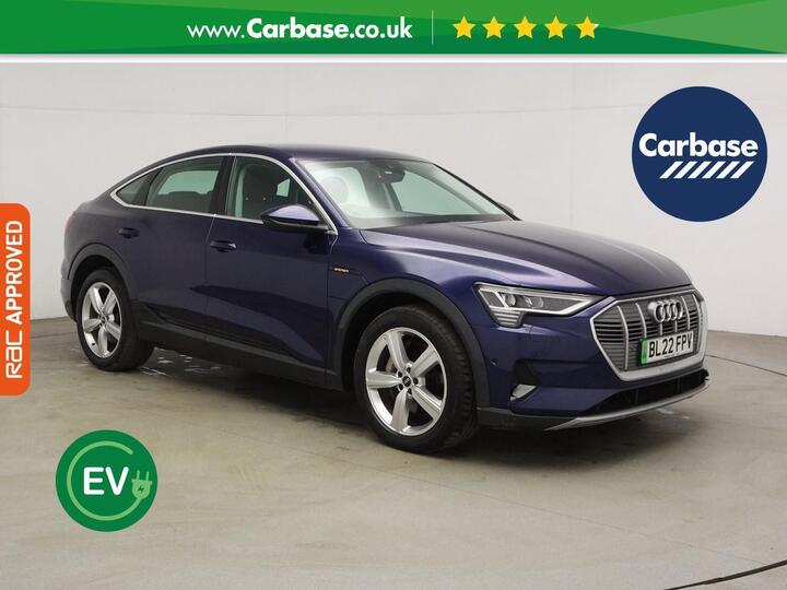 Audi E-tron 50 Technik Sportback Auto Quattro 5dr 71.2kWh (11kW Charger)