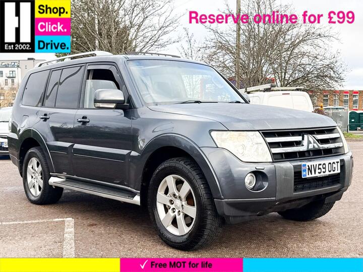 Mitsubishi Shogun 3.2 DI-DC Elegance Auto 4WD Euro 4 5dr LWB