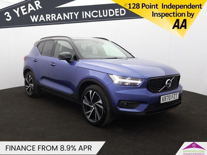 Volvo XC40 1.5h T5 Twin Engine Recharge 10.7kWh R-Design Pro Auto Euro 6 (s/s) 5dr