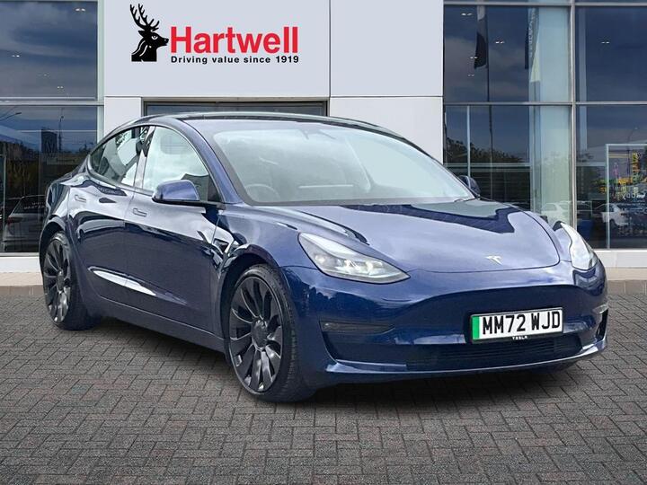 Tesla Model 3 (Dual Motor) Performance Auto 4WDE 4dr (Performance Upgrade)