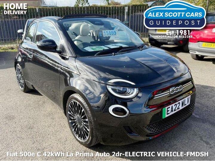 Fiat 500e C 42kWh La Prima Auto 2dr