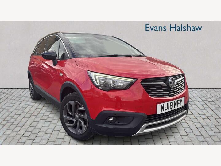 Vauxhall CROSSLAND X HATCHBACK 1.2 Turbo EcoTEC GPF Tech Line Nav Euro 6 (s/s) 5dr