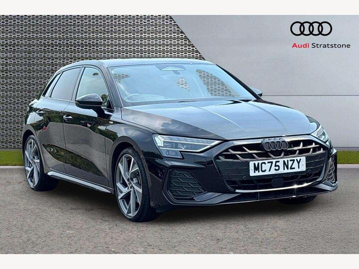 Audi A3 1.5 TFSI Black Edition Sportback S Tronic Euro 6 (s/s) 5dr