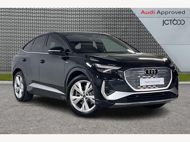 Audi Q4 E-tron 40 S Line Sportback Auto 5dr 63kWh Audi Q4 E-tron 40 S Line Sportback Auto 5dr 63kWh