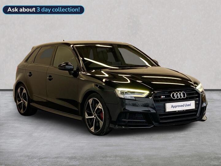Audi A3 2.0 TFSI Black Edition Sportback S Tronic Quattro Euro 6 (s/s) 5dr