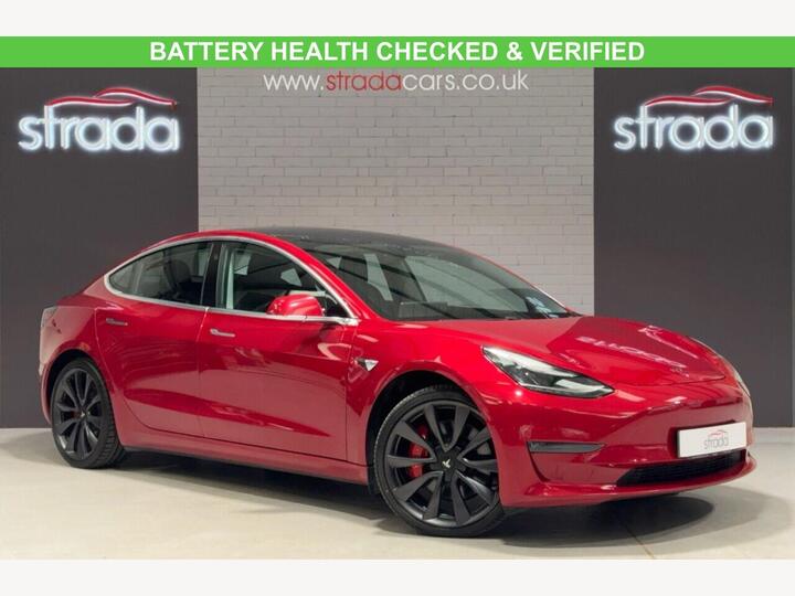 Tesla Model 3 (Dual Motor) Performance Auto 4WDE 4dr (Performance Upgrade)