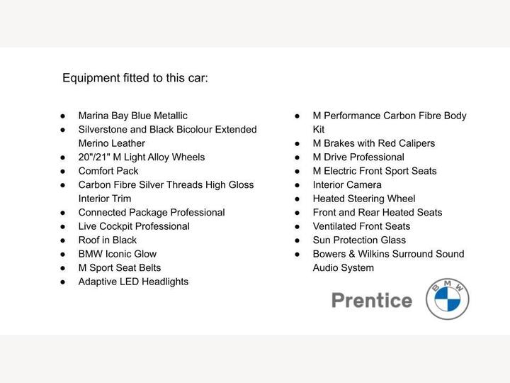 BMW M5 4.4 22.1kWh Touring Steptronic XDrive Euro 6 (s/s) 5dr