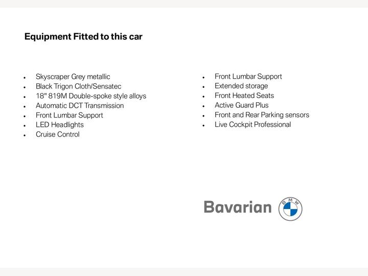 BMW 1 Series 1.5 118i M Sport (LCP) DCT Euro 6 (s/s) 5dr