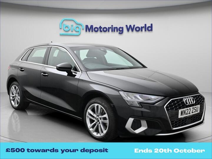 Audi A3 1.4 TFSIe 40 Sport Sportback S Tronic Euro 6 (s/s) 5dr 13kWh