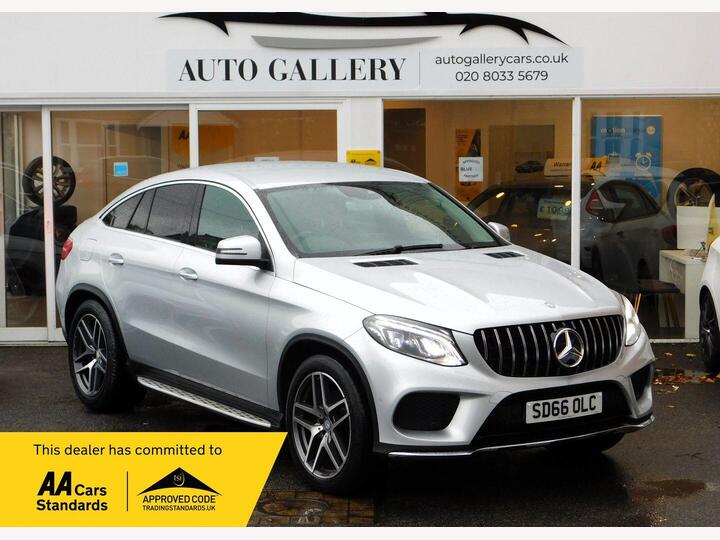 Mercedes-Benz GLE 3.0 GLE350d V6 AMG Line Coupe G-Tronic 4MATIC Euro 6 (s/s) 5dr
