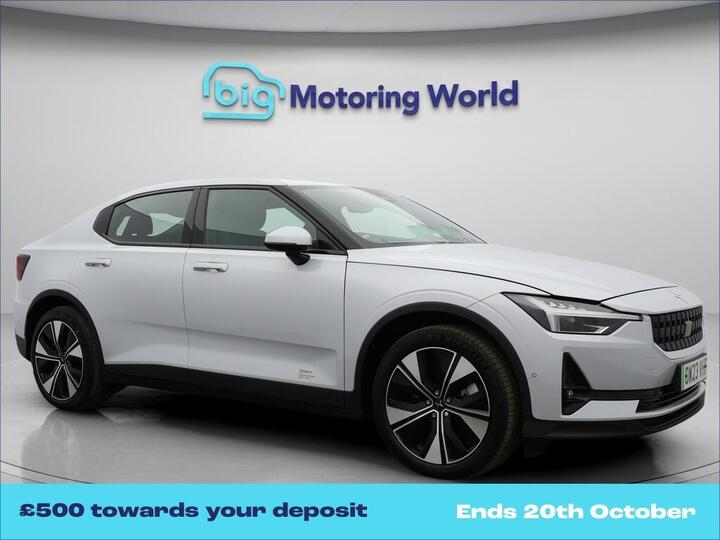 Polestar Polestar 2 Single Motor 69kWh Standard Range Fastback Auto FWD 5dr
