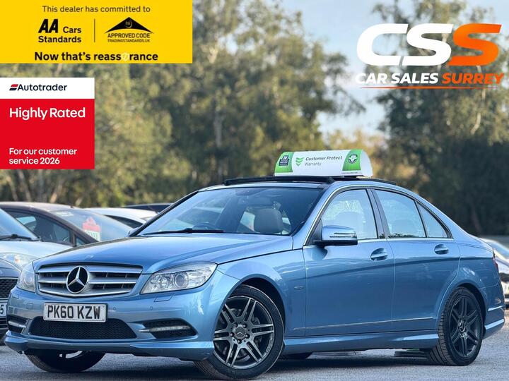 Mercedes-Benz C Class 3.0 C350 CDI V6 BlueEfficiency Sport Auto Euro 5 4dr