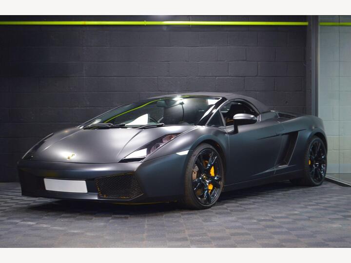 Lamborghini Gallardo 5.0 V10 Spyder EGear 4WD Euro 4 2dr Lamborghini Gallardo 5.0 V10 Spyder EGear 4WD Euro 4 2dr