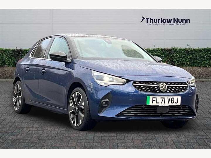 Vauxhall Corsa Electric 50kWh Elite Nav Premium Auto 5dr (7.4Kw Charger)
