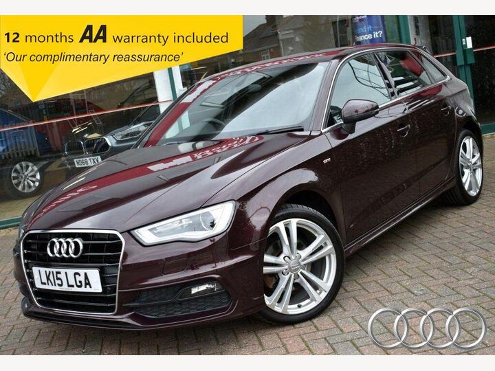 Audi A3 1.4 TFSI S Line Sportback S Tronic Euro 6 (s/s) 5dr