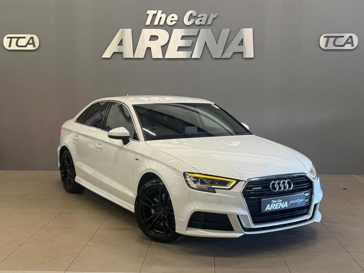 Audi A3 2.0 TDI S Line S Tronic Auto 6Spd Quattro Euro 6 (s/s) 4dr
