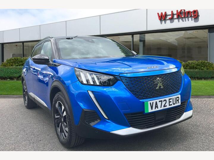 Peugeot E 2008 50kWh GT Auto 5dr (7kW Charger) Peugeot E 2008 50kWh GT Auto 5dr (7kW Charger)