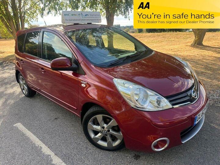 Nissan NOTE 1.6 16V N-tec+ Auto Euro 5 5dr