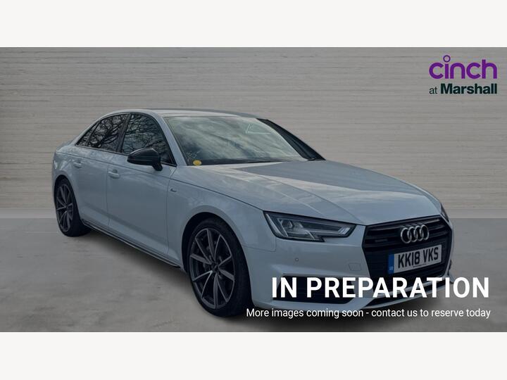 Audi A4 2.0 TDI Black Edition S Tronic Quattro Euro 6 (s/s) 4dr