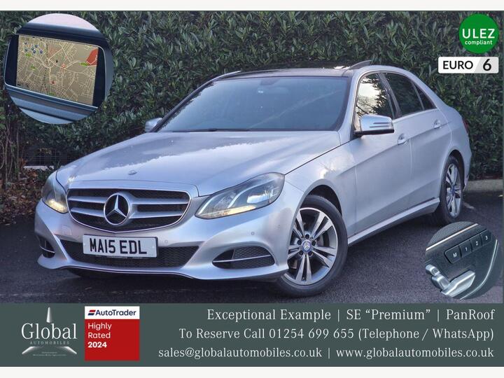Mercedes-Benz E-CLASS 2.1 E220 BlueTEC SE G-Tronic+ Euro 6 (s/s) 4dr