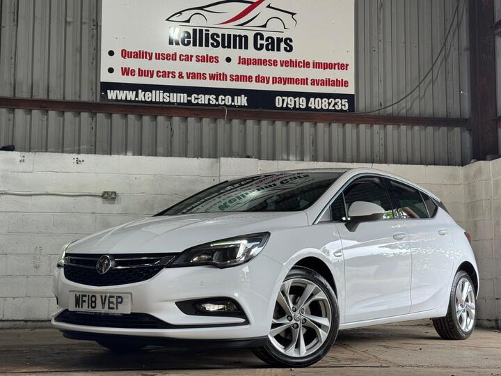 Vauxhall Astra 1.0i Turbo EcoTEC SRi Euro 6 (s/s) 5dr