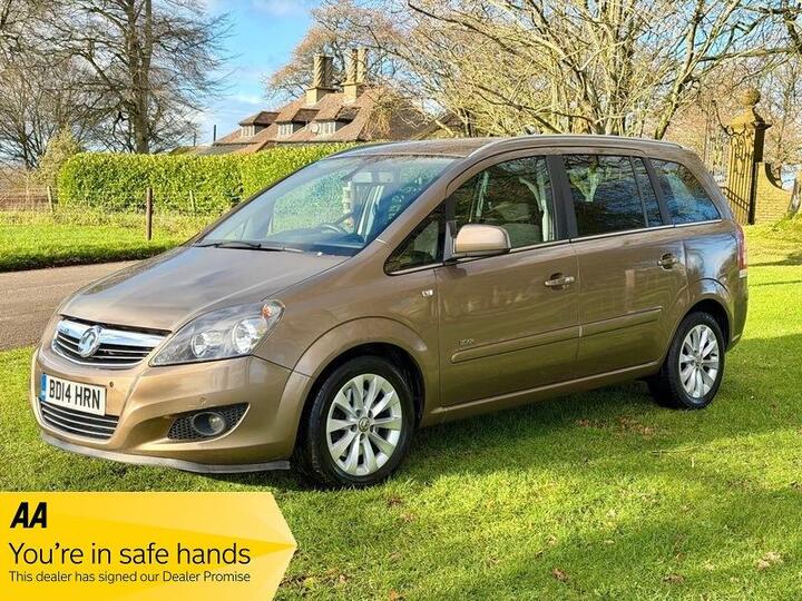 Vauxhall Zafira 1.7 CDTi EcoFLEX Design Euro 5 5dr (SNav)