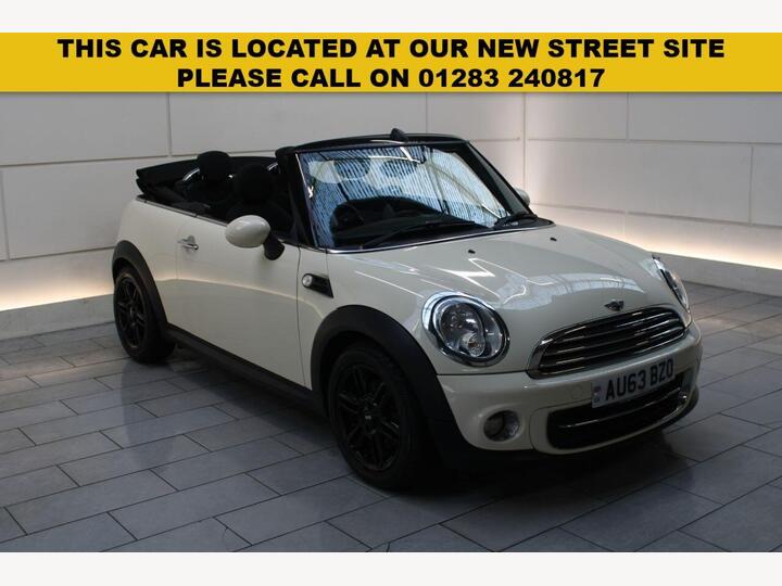 MINI CONVERTIBLE 1.6 Cooper Euro 6 (s/s) 2dr MINI CONVERTIBLE 1.6 Cooper Euro 6 (s/s) 2dr
