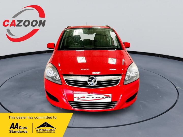 Vauxhall Zafira 1.8 16V Exclusiv Euro 5 5dr Vauxhall Zafira 1.8 16V Exclusiv Euro 5 5dr