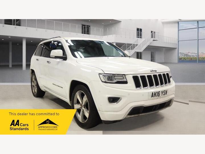 Jeep Grand Cherokee 3.0 V6 CRD Overland Auto 4WD Euro 6 5dr Jeep Grand Cherokee 3.0 V6 CRD Overland Auto 4WD Euro 6 5dr