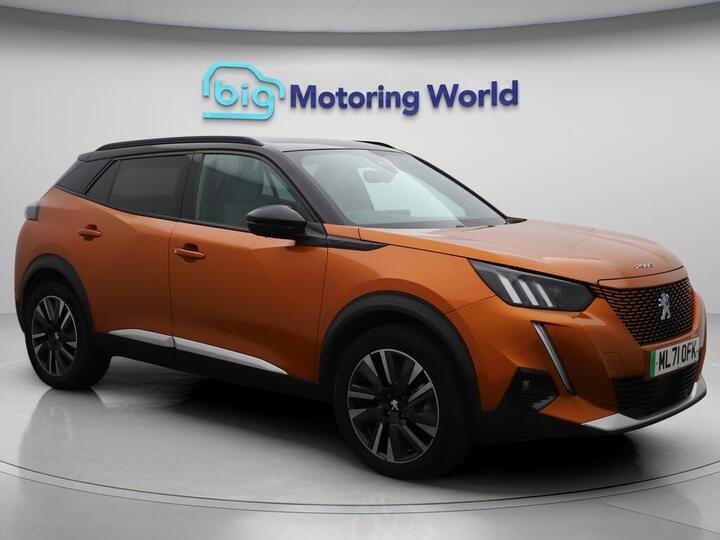 Peugeot E-2008 50kWh GT Premium Auto 5dr Peugeot E-2008 50kWh GT Premium Auto 5dr