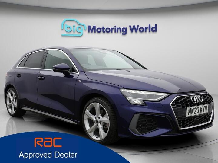 Audi A3 1.0 TFSI 30 S Line Sportback Euro 6 (s/s) 5dr