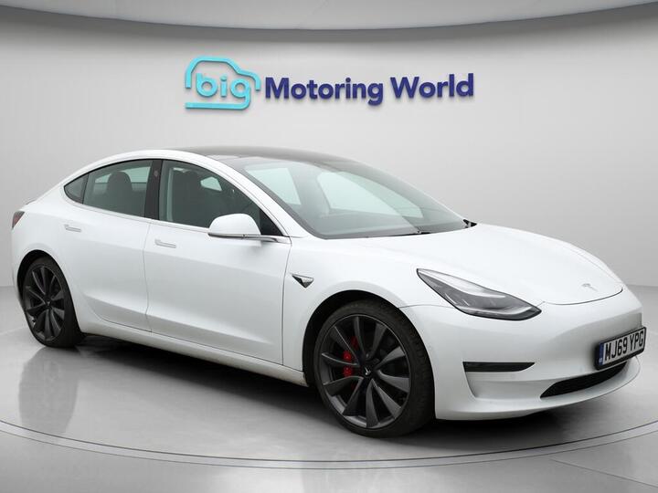 Tesla Model 3 (Dual Motor) Performance Auto 4WDE 4dr (Performance Upgrade)