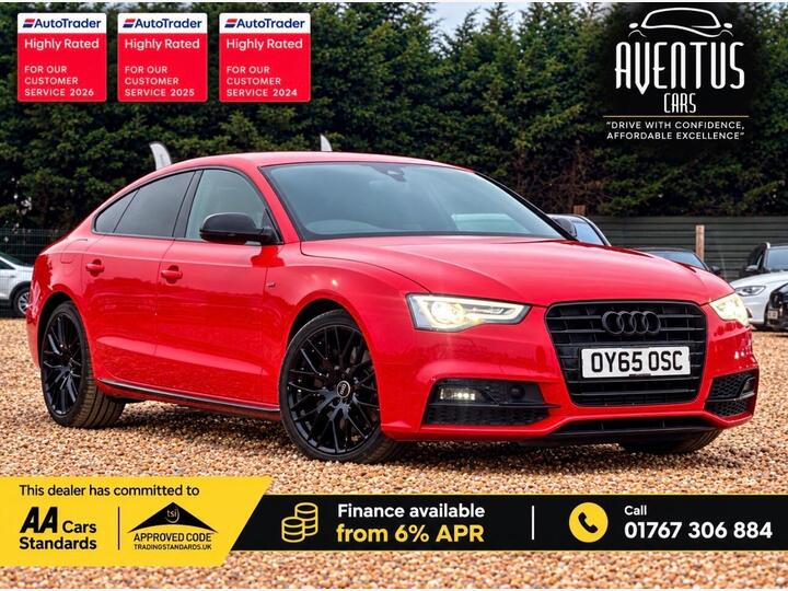 Audi A5 3.0 TDI V6 Black Edition Plus Sportback S Tronic Quattro Euro 6 (s/s) 5dr