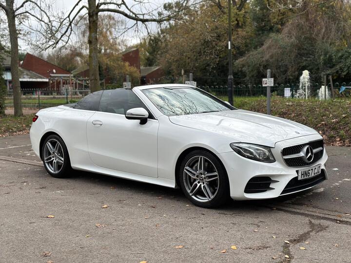 Mercedes-Benz E Class 2.0 E300 AMG Line (Premium Plus) Cabriolet G-Tronic+ Euro 6 (s/s) 2dr