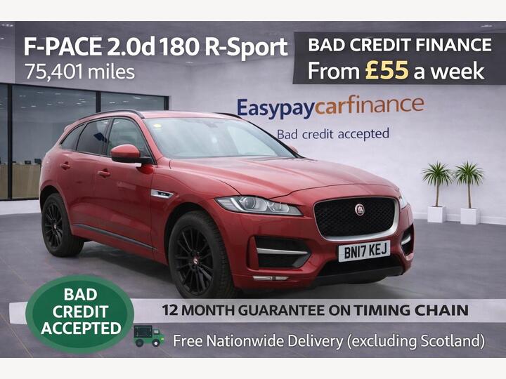 Jaguar F-PACE 2.0 D180 R-Sport Auto AWD Euro 6 (s/s) 5dr