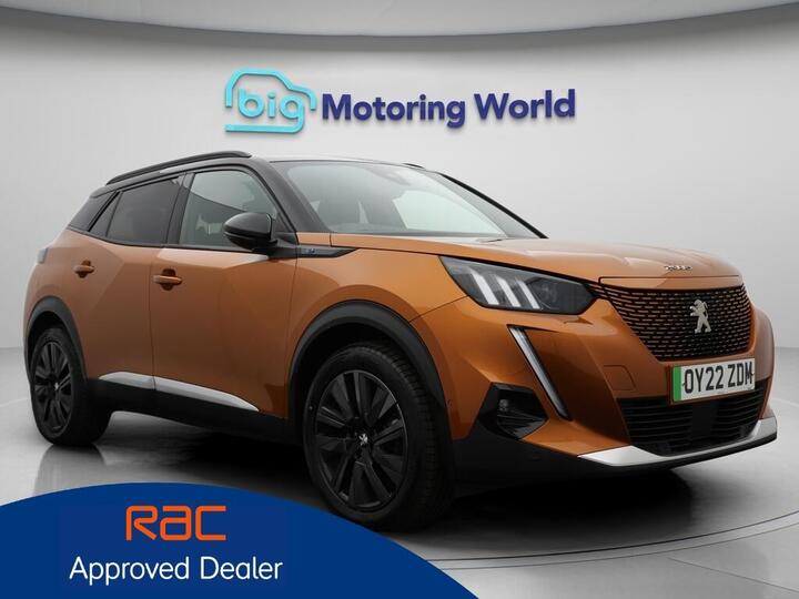 Peugeot E-2008 50kWh GT Premium Auto 5dr (7kW Charger)