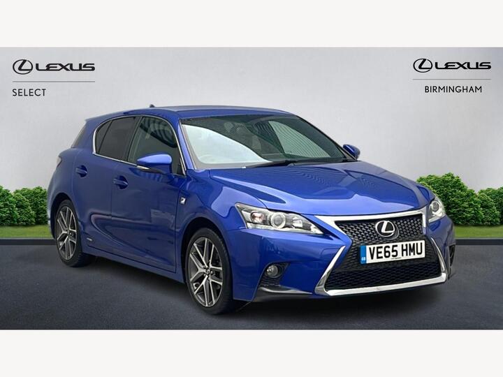 Lexus CT 1.8 200h F Sport CVT Euro 6 (s/s) 5dr