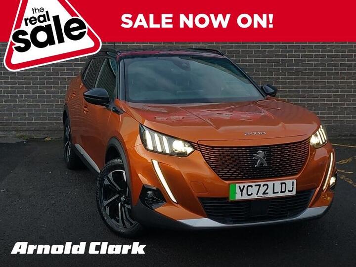 Peugeot E-2008 50kWh GT Auto 5dr (7kW Charger)