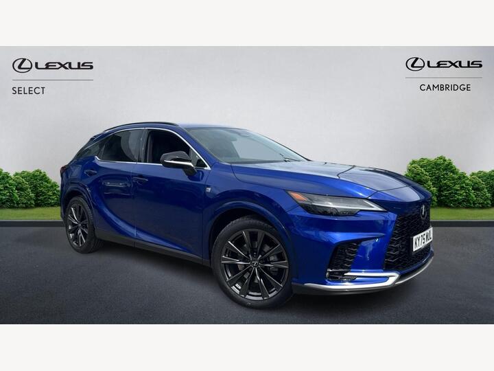 Lexus RX 2.5 450h+ 18.1kWh F Sport Design E-CVT 4WD Euro 6 (s/s) 5dr