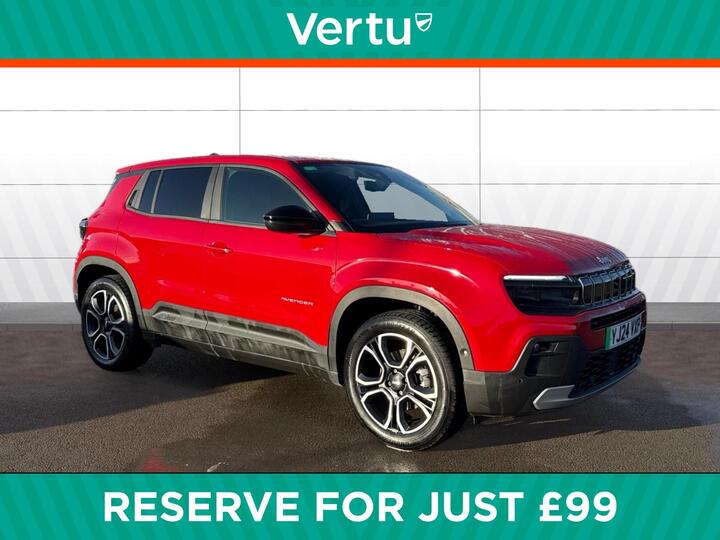 Jeep Avenger 54kWh Summit Auto 5dr Jeep Avenger 54kWh Summit Auto 5dr