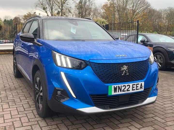 Peugeot E-2008 50kWh GT Auto 5dr (7kW Charger)