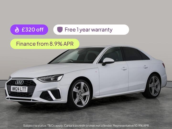 Audi A4 2.0 TFSI 40 S Line S Tronic Euro 6 (s/s) 4dr