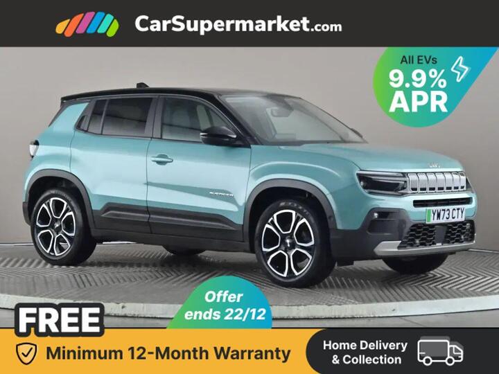 Jeep Avenger 54kWh Altitude Auto 5dr Jeep Avenger 54kWh Altitude Auto 5dr