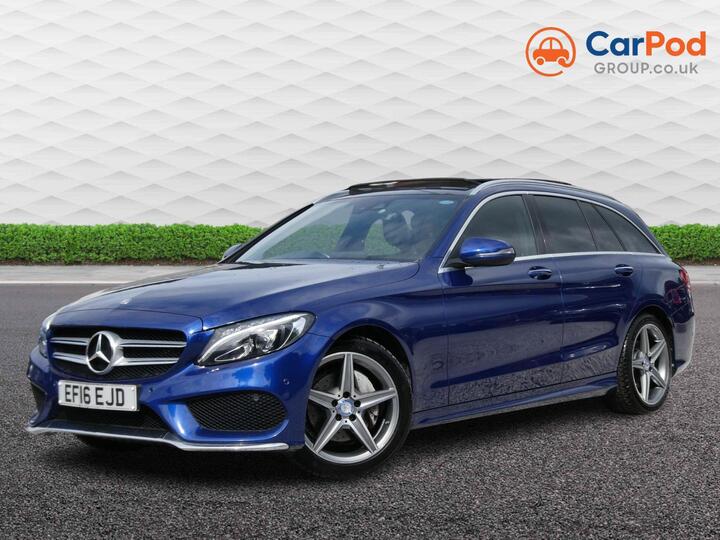 Mercedes-Benz C Class 2.1 C220d AMG Line (Premium Plus) 7G-Tronic+ Euro 6 (s/s) 5dr