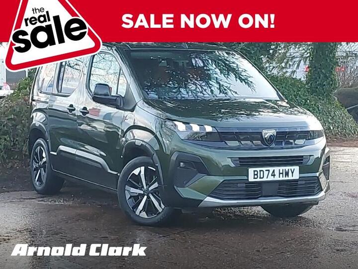 Peugeot E-Rifter 52kWh GT Standard MPV Auto 5dr (7.4kW Charger)