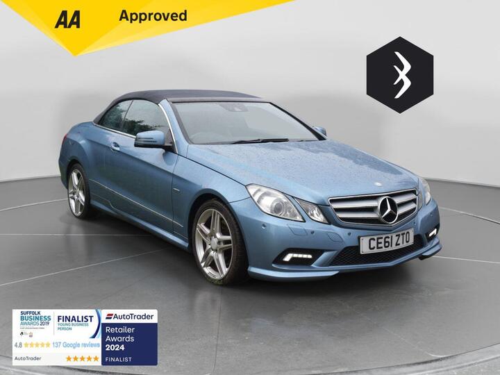 Mercedes-Benz E-CLASS 2.1 E250 CDI BlueEfficiency Sport Edition 125 Cabriolet G-Tronic+ Euro 5 (s/s) 2dr